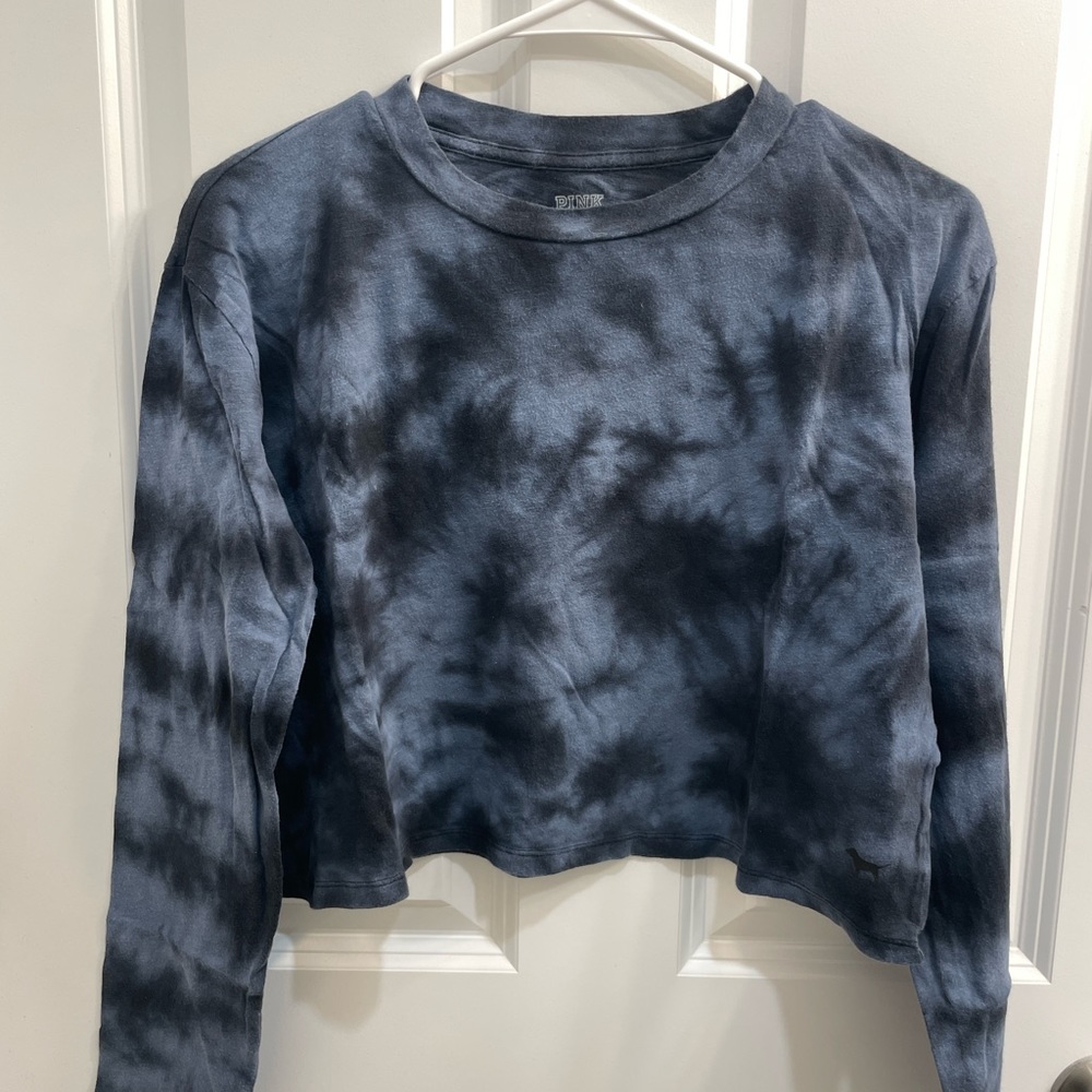 PINK Tie Dye Cropped Top